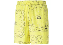 Load image into Gallery viewer, Puma OffBeat Paisley Print Shorts “Yellow”