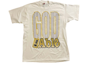 1994 God is Able Tee “White”