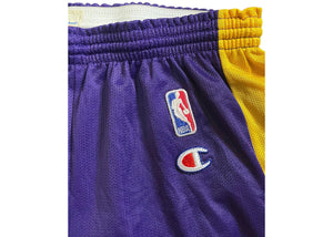 Champion Los Angeles Lakers Shorts “Purple / Gold”