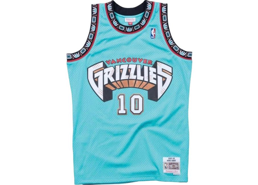 Mitchell & Ness Vancouver Grizzlies 1998-99 Mike Bibby Jersey “Teal”