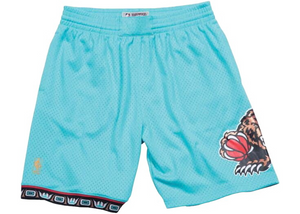 Mitchell & Ness Vancouver Grizzlies 1996-97 Swingman Shorts “Teal”