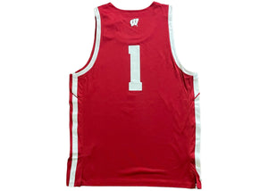 Under Armour Wisconsin Badgers Basketball Jersey (Red)