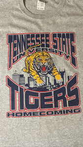 Tennessee State University (TSU) Tigers Homecoming Tee "Grey"