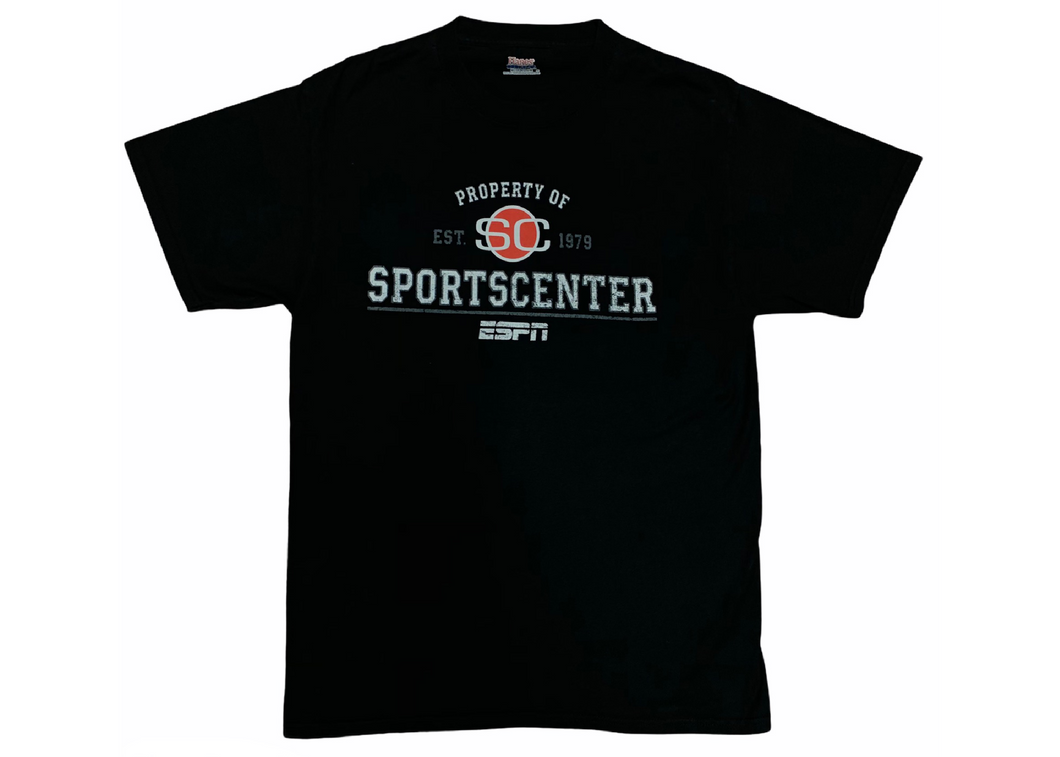 ESPN SportsCenter Property of / EST. Tee “Black”