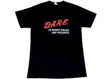 Load image into Gallery viewer, D.A.R.E. (To Resist Drugs and Violence) Tee “Black”
