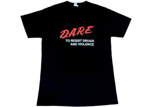 D.A.R.E. (To Resist Drugs and Violence) Tee “Black”