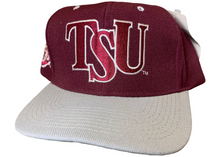 Load image into Gallery viewer, Texas Southern University (TSU) Tigers Snapback (Maroon / Grey)
