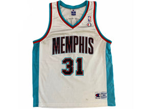 Champion Memphis Grizzlies Shane Battier Jersey “White”