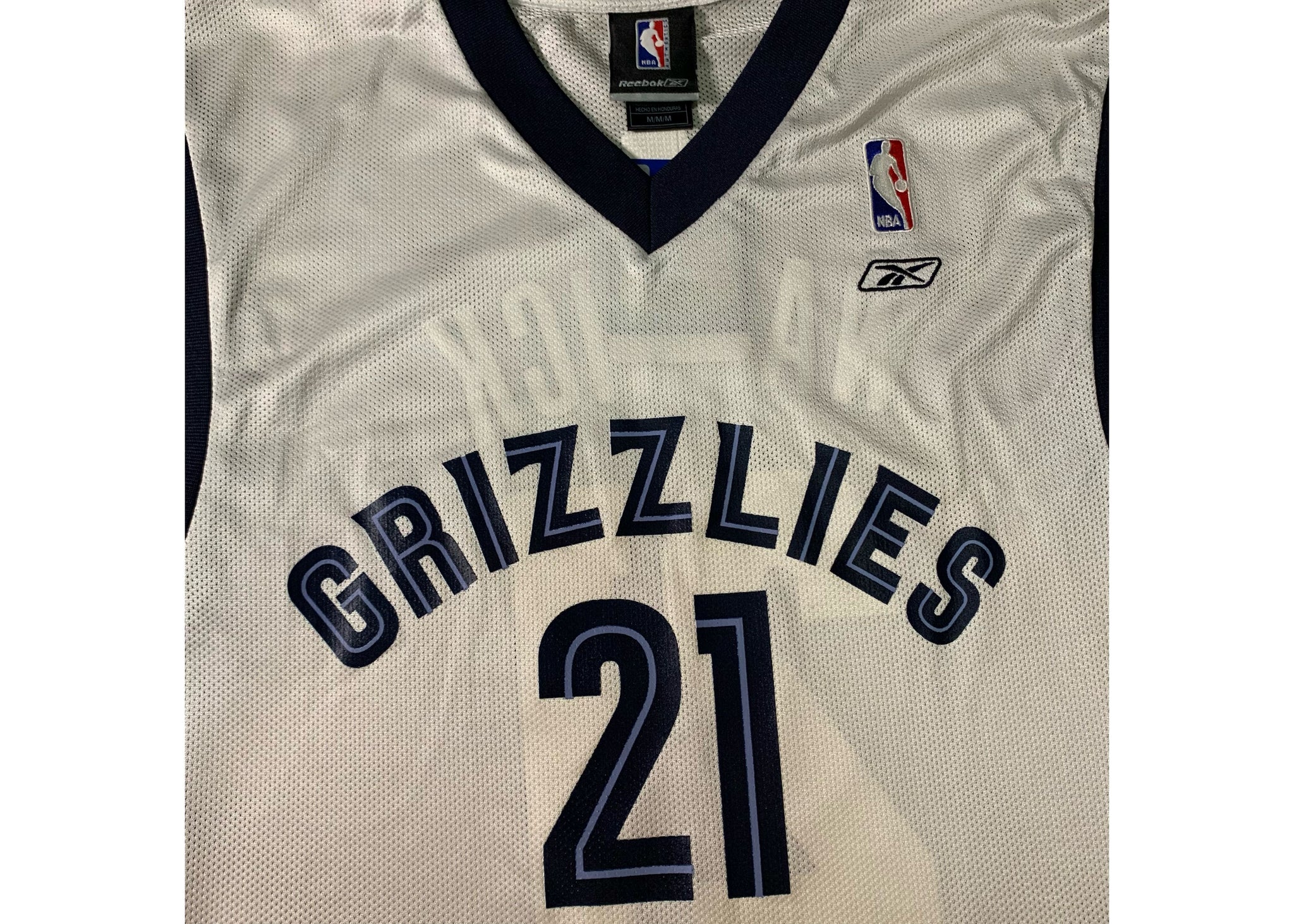 Reebok Memphis Grizzlies Hakim Warrick Jersey (White) – Piece and Sole