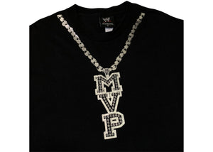 WWE Montel Vontavious Porter (MVP) 2007 Necklace Tee “Black”