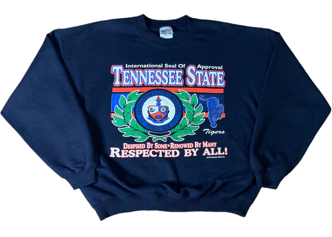 Tennessee State University (TSU) Tigers 1999 Double Sided Crewneck 
