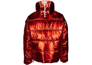 Champion Puffer Jacket “Metallic Red”